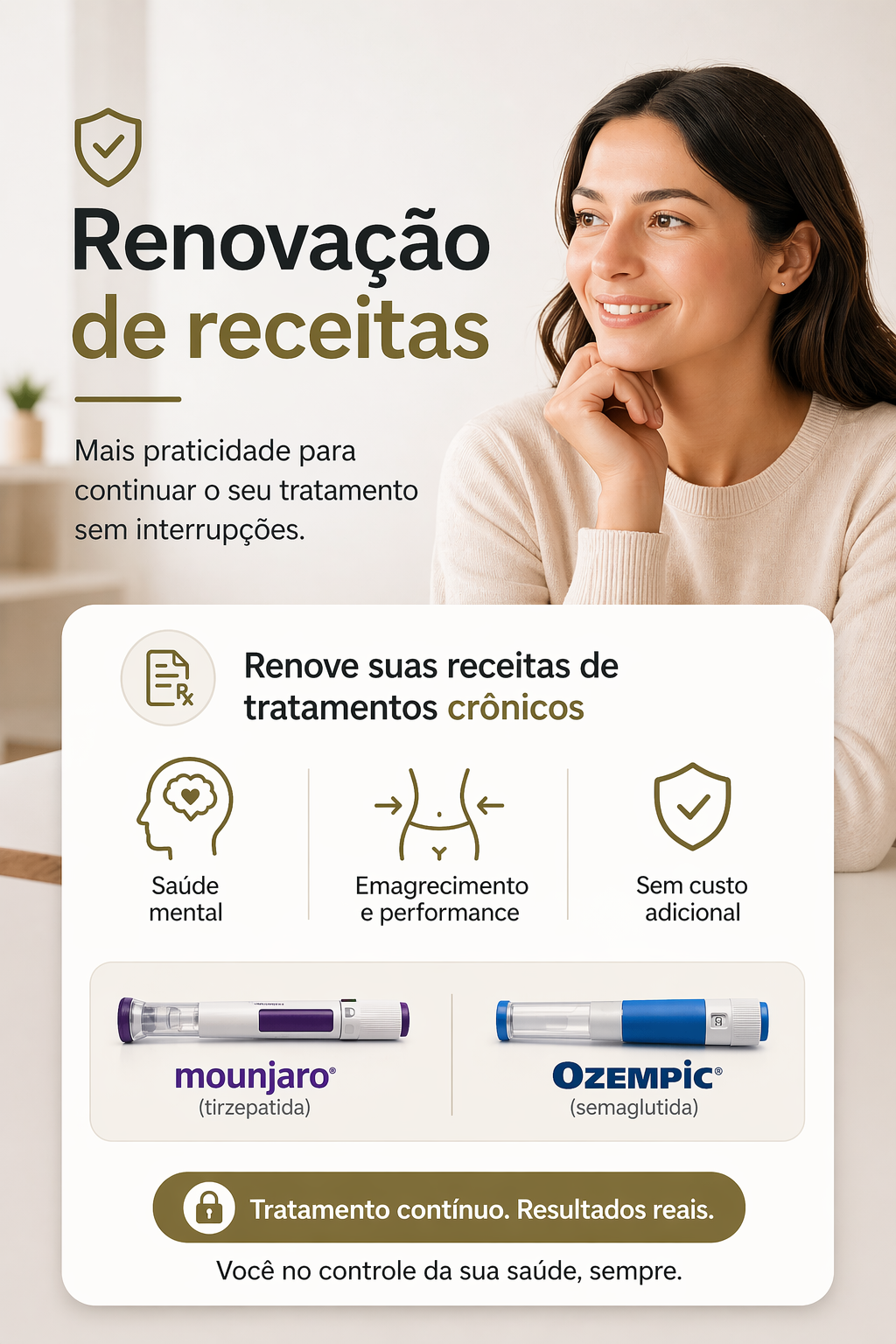 Renovação de receitas
